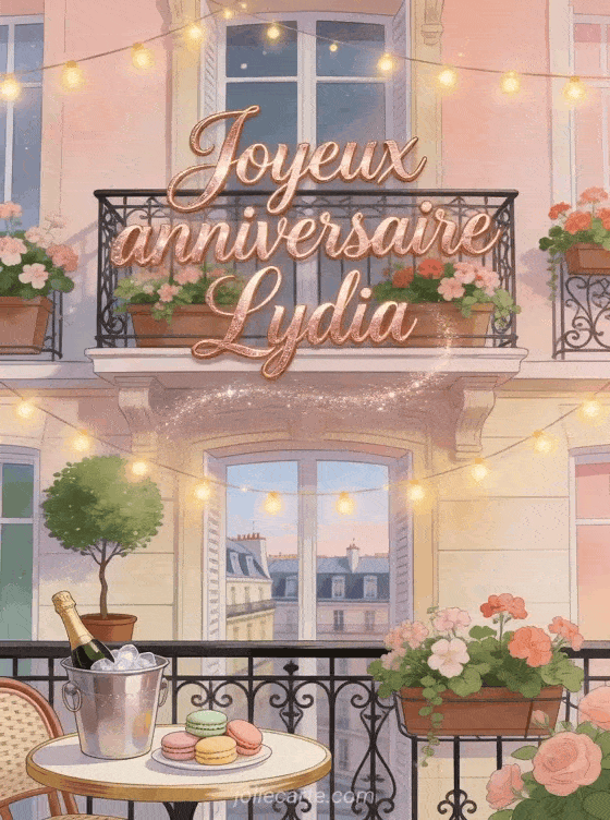 Joyeux anniversaire Lydia - Joyeux anniversaire lydia image