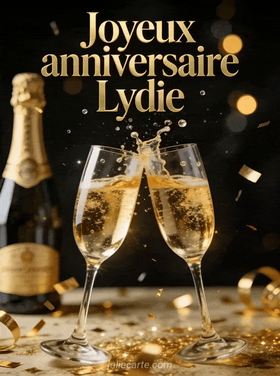 Joyeux anniversaire Lydie - Joyeux anniversaire lydie champagne