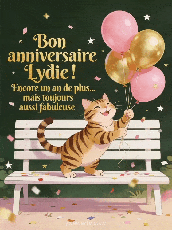 Joyeux anniversaire Lydie - Bon anniversaire lydie