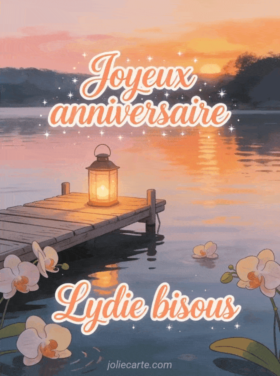 Joyeux anniversaire Lydie - Joyeux anniversaire lydie bisous