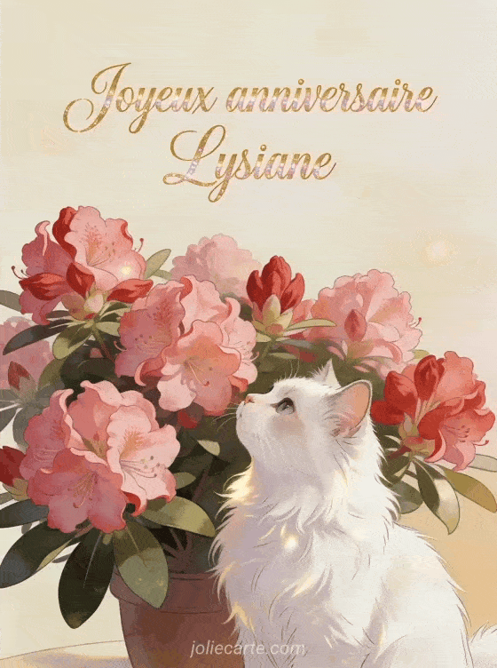 Joyeux anniversaire Lysiane - Joyeux anniversaire lysiane fleurs