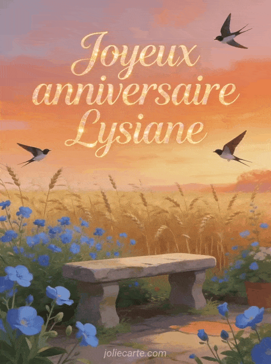 Joyeux anniversaire Lysiane - Joyeux anniversaire lysiane image