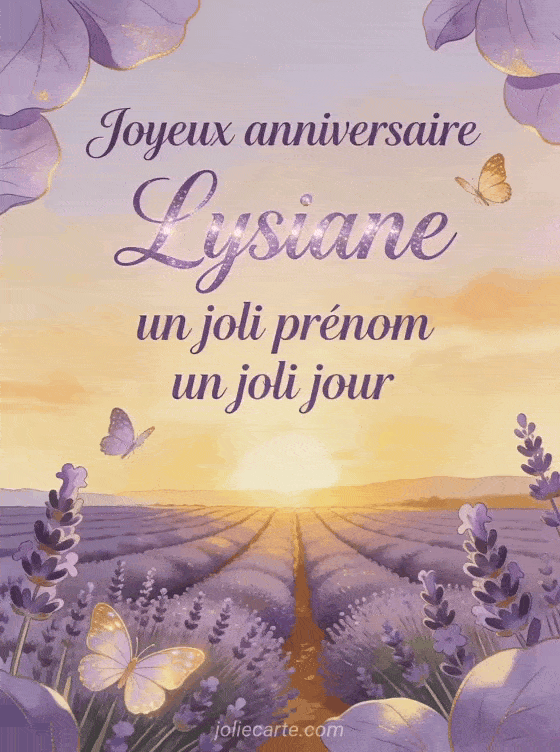 Joyeux anniversaire Lysiane - Joyeux anniversaire lysiane gif