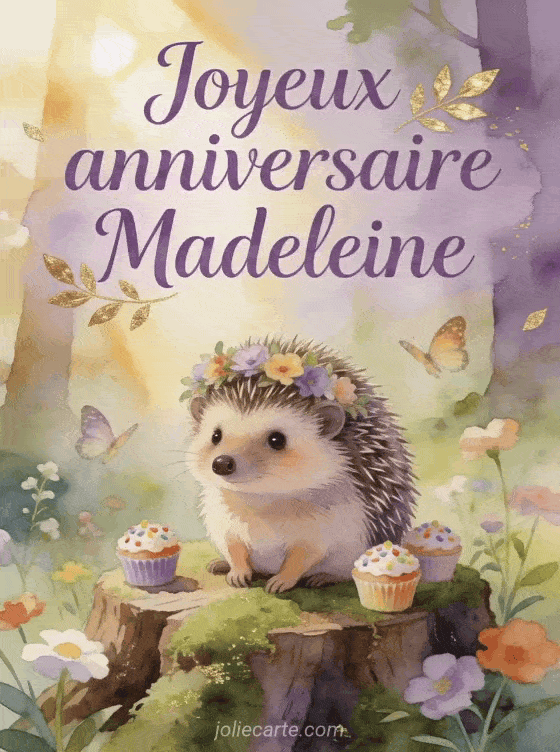 Joyeux anniversaire Madeleine - Joyeux anniversaire madeleine fille