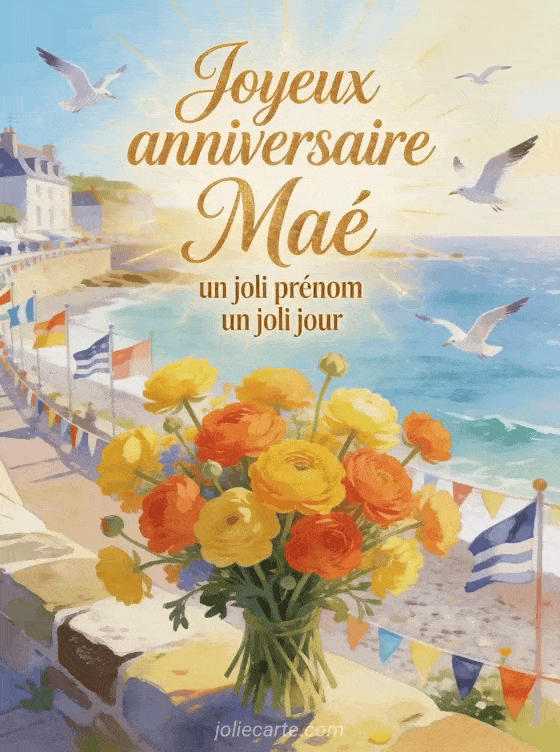 Joyeux anniversaire Maé - Joyeux anniversaire mae gif