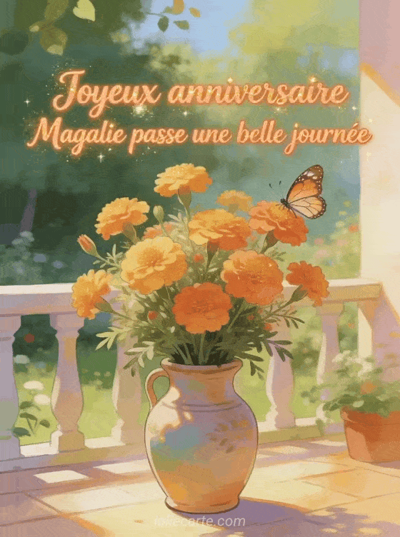 Joyeux anniversaire Magalie - Joyeux anniversaire magalie gif