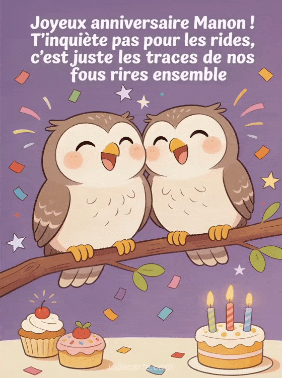 Joyeux anniversaire Manon - Joyeux anniversaire manon rigolo