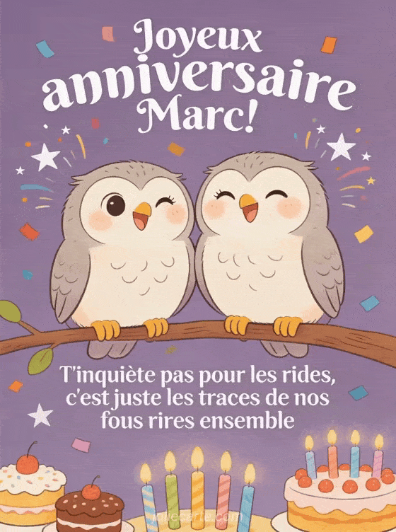 Joyeux anniversaire Marc - Joyeux anniversaire marc rigolo