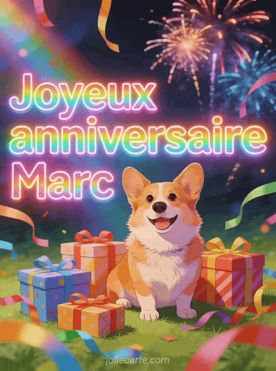 Joyeux anniversaire Marc - Joyeux anniversaire marc gif