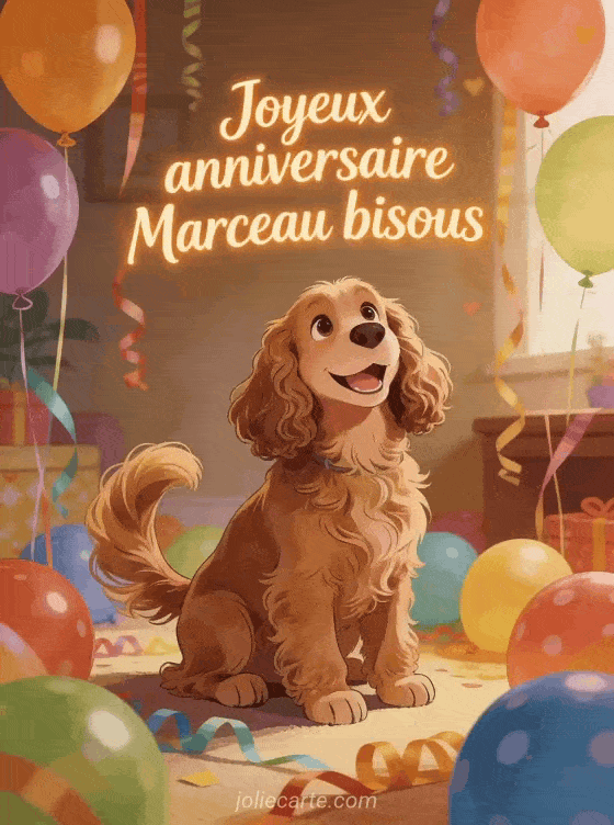 Joyeux anniversaire Marceau - Joyeux anniversaire marceau bisous