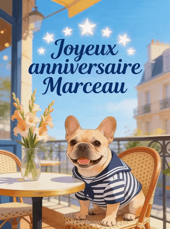Joyeux anniversaire Marceau - Joyeux anniversaire marceau gif anime