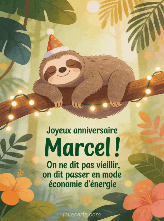 Joyeux anniversaire Marcel - Marcel humour
