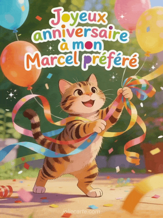 Joyeux anniversaire Marcel - Joyeux anniversaire marcel gif
