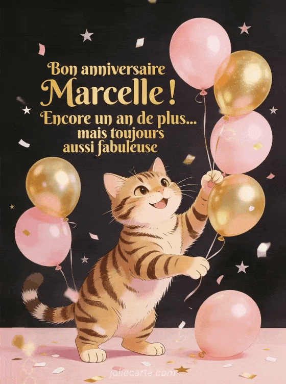 Joyeux anniversaire Marcelle - Bon anniversaire marcelle