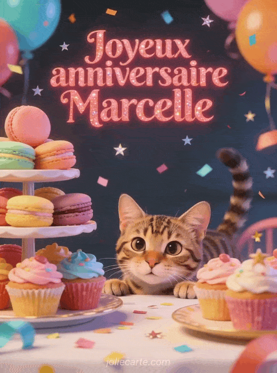 Joyeux anniversaire Marcelle - Joyeux anniversaire marcelle gif