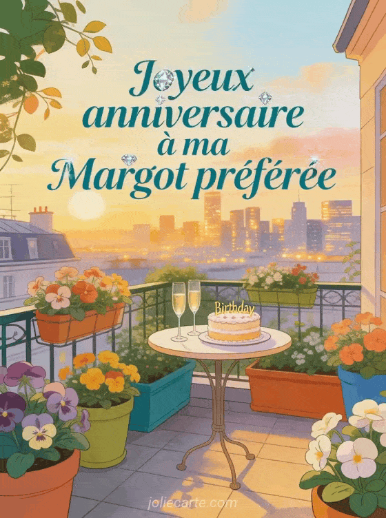 Joyeux anniversaire Margot - Joyeux anniversaire margot gif