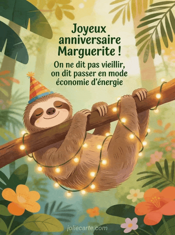 Joyeux anniversaire Marguerite - Marguerite humour