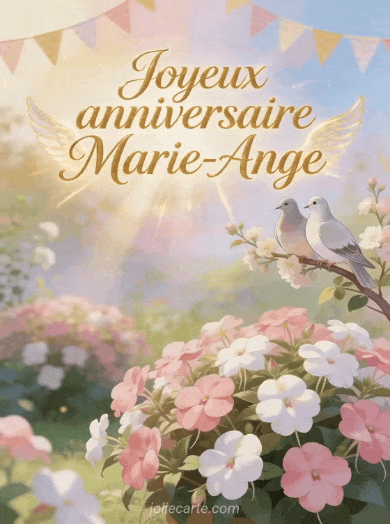 Joyeux anniversaire Marie-Ange - Joyeux anniversaire marie ange gif