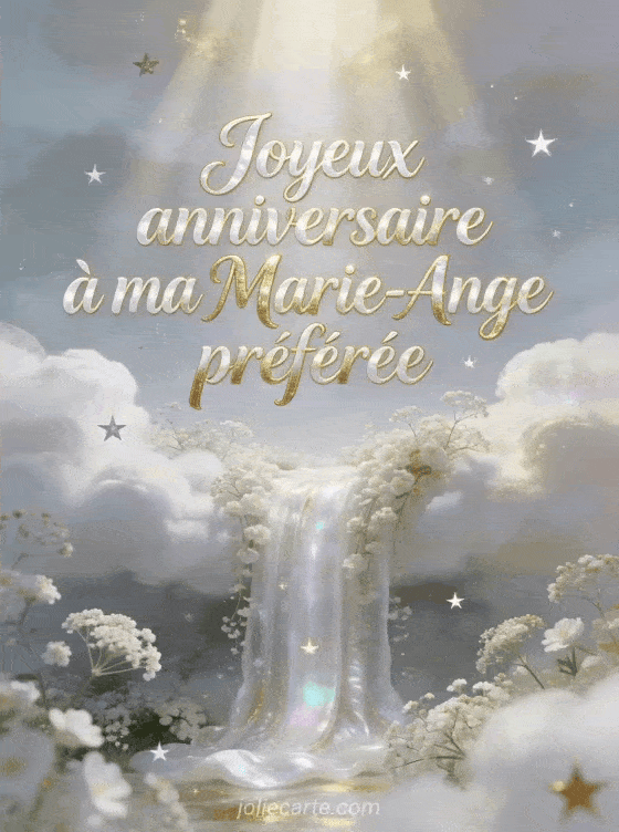 Joyeux anniversaire Marie-Ange - Carte joyeux anniversaire marie ange