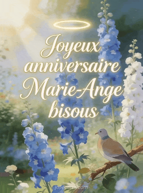 Joyeux anniversaire Marie-Ange - Joyeux anniversaire marie ange bisous