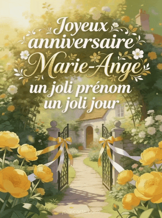 Joyeux anniversaire Marie-Ange - Joyeux anniversaire marie ange fleurs