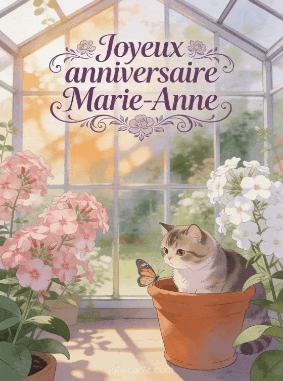 Joyeux anniversaire Marie-Anne - Joyeux anniversaire marie anne fleurs