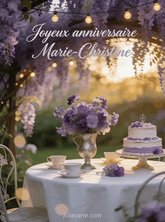 Joyeux anniversaire Marie-Christine - Joyeux anniversaire marie christine gif