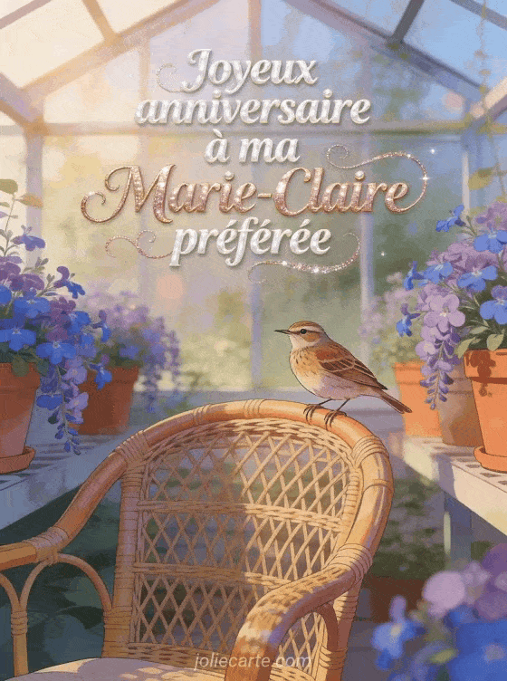 Joyeux anniversaire Marie-Claire - Joyeux anniversaire marie claire fleurs