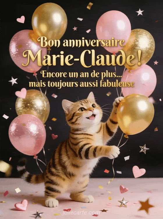 Joyeux anniversaire Marie-claude - Bon anniversaire marie claude