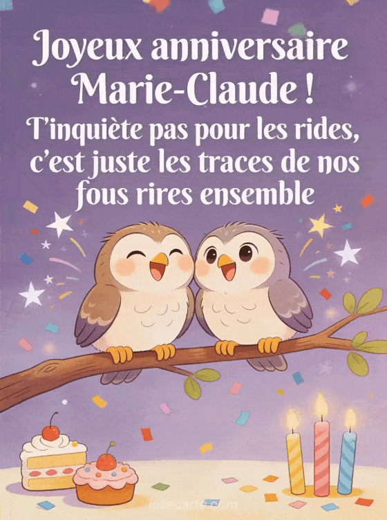 Joyeux anniversaire Marie-Claude - Joyeux anniversaire marie claude rigolo