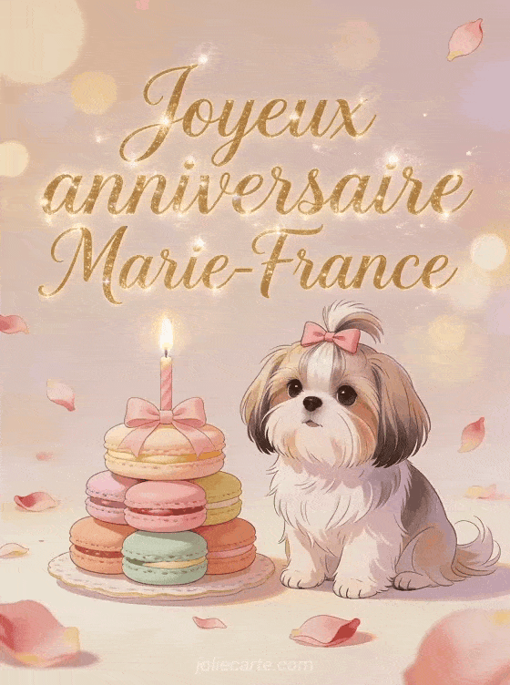 Joyeux anniversaire Marie-France - Joyeux anniversaire marie france fille