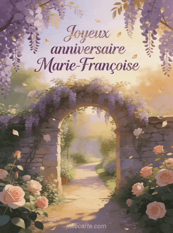 Joyeux anniversaire Marie-Françoise - Joyeux anniversaire marie francoise fleurs