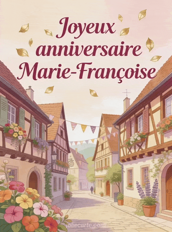 Joyeux anniversaire Marie-Françoise - Joyeux anniversaire marie francoise image