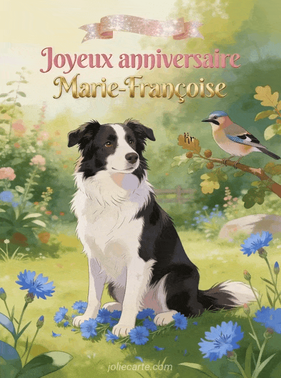 Joyeux anniversaire Marie-Françoise - Carte joyeux anniversaire marie francoise gratuite