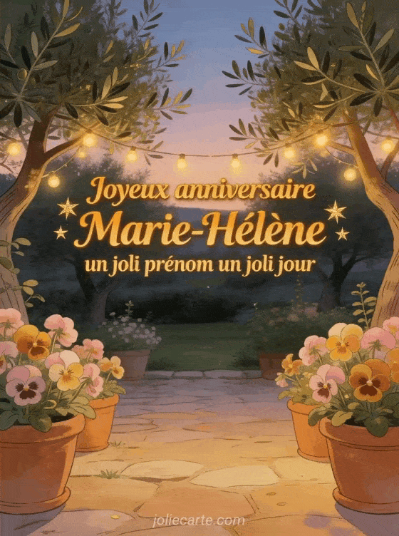 Joyeux anniversaire Marie-Hélène - Joyeux anniversaire marie helene image