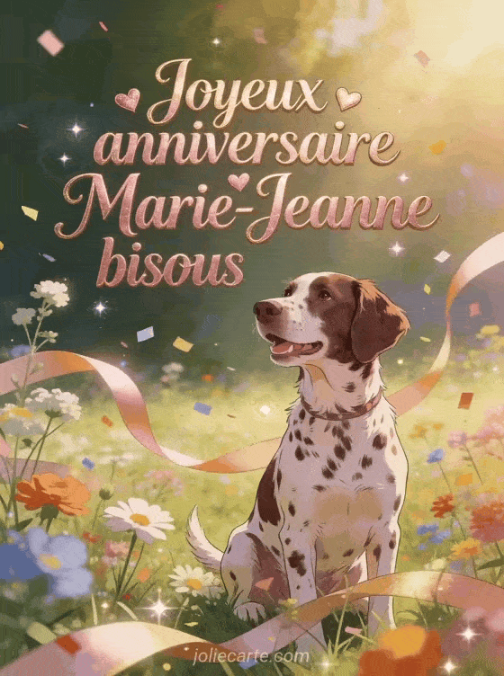 Joyeux anniversaire Marie-Jeanne - Joyeux anniversaire marie jeanne bisous