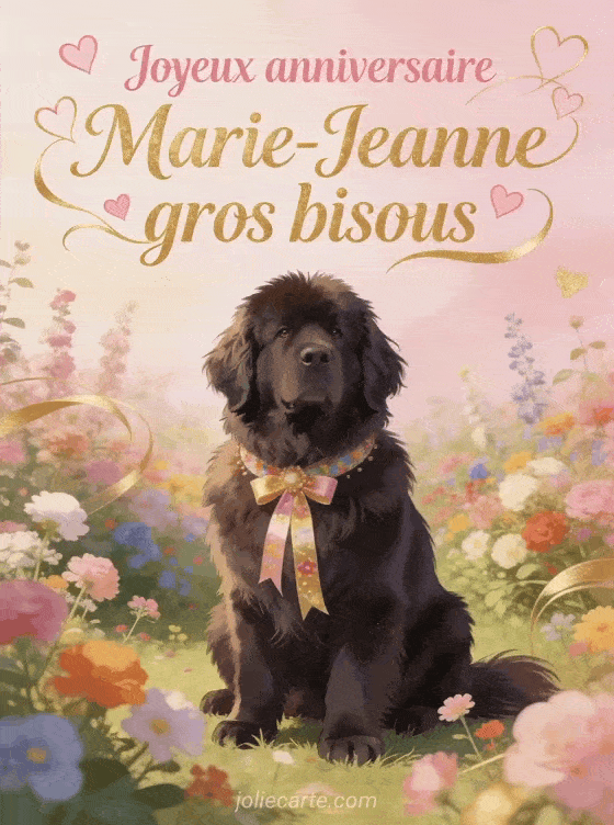 Joyeux anniversaire Marie-Jeanne - Joyeux anniversaire marie jeanne gros bisous