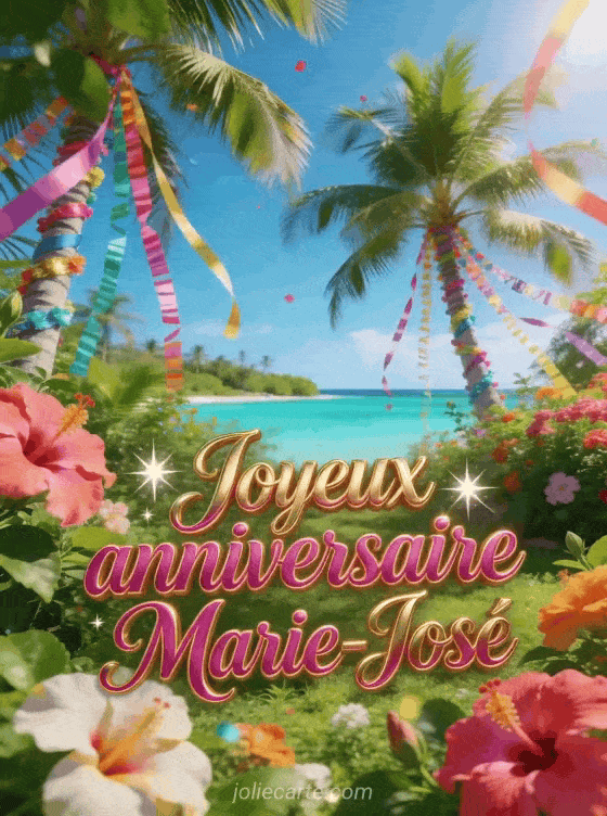 Joyeux anniversaire Marie-José - Joyeux anniversaire marie jose image