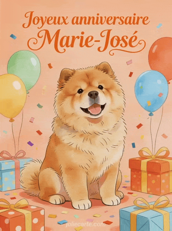 Joyeux anniversaire Marie-José - Joyeux anniversaire marie jose gif