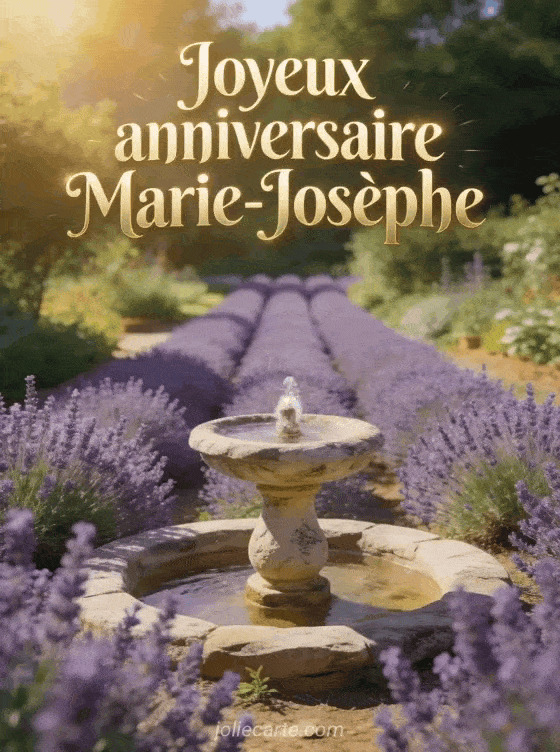 Joyeux anniversaire Marie-Josèphe - Joyeux anniversaire marie josephe gif