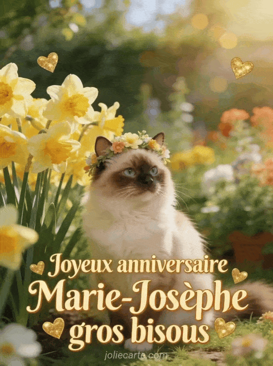 Joyeux anniversaire Marie-Josèphe - Joyeux anniversaire marie josephe gros bisous