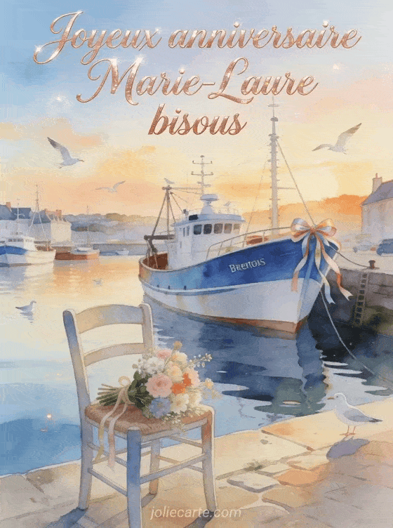 Joyeux anniversaire Marie-Laure - Joyeux anniversaire marie laure bisous