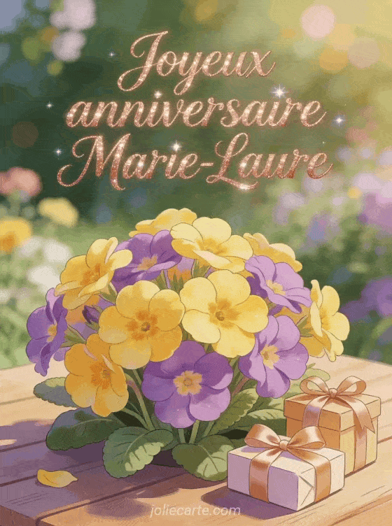 Joyeux anniversaire Marie-Laure - Joyeux anniversaire marie laure image