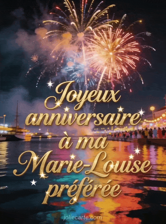 Joyeux anniversaire Marie-Louise - Joyeux anniversaire marie louise gif anime
