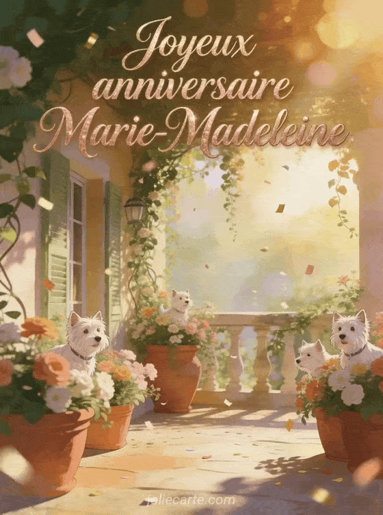 Joyeux anniversaire Marie-Madeleine - Joyeux anniversaire marie madeleine image