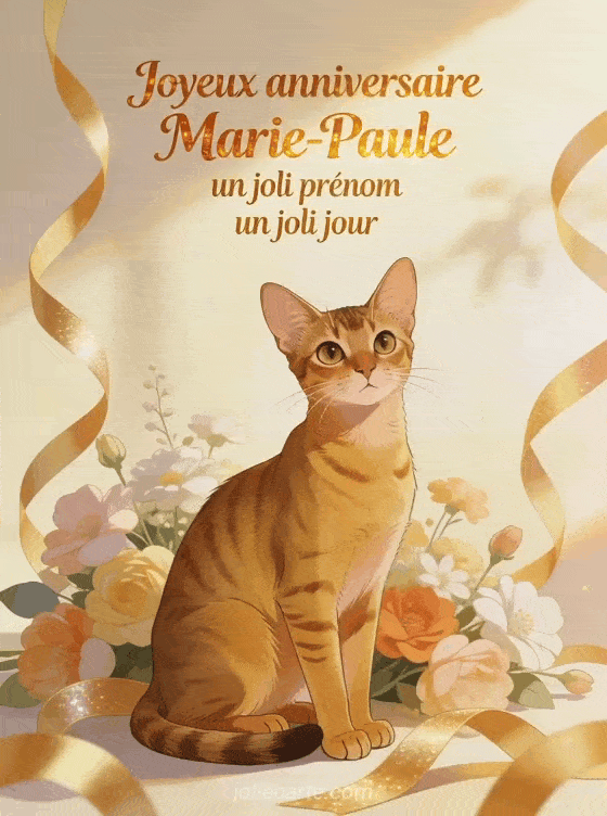 Joyeux anniversaire Marie-Paule - Joyeux anniversaire marie paule image