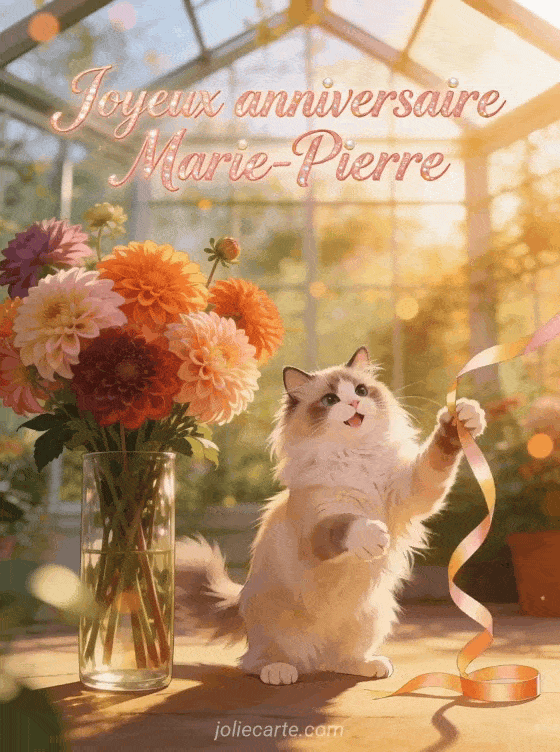 Joyeux anniversaire Marie-Pierre - Joyeux anniversaire marie pierre gif anime