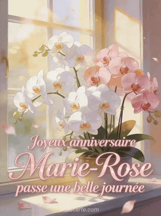 Joyeux anniversaire Marie-Rose - Joyeux anniversaire marie rose bisous