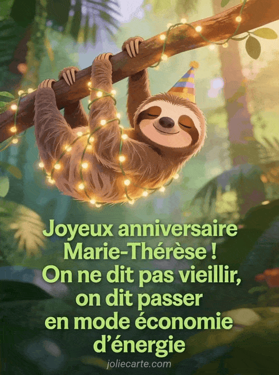 Joyeux anniversaire Marie-therese - Marie therese humour