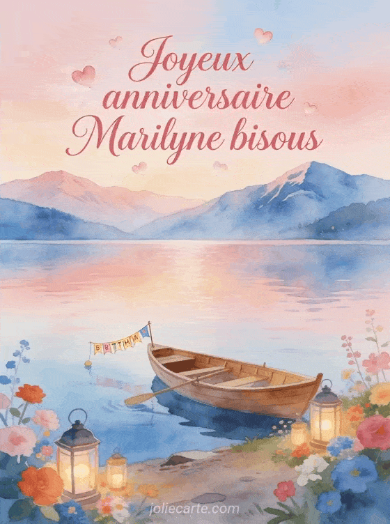 Joyeux anniversaire Marilyne - Joyeux anniversaire marilyne bisous